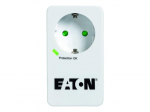 Eaton Protection Box 1 DIN apsauga nuo vir&scaron;įtampių 1 lizdas 16A balta