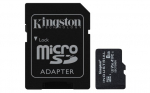 Kingston Technology 8GB microSDHC Industrial C10 A1 pSLC Kortelė + SD Adapteris