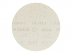 Bosch Expert M480 pradinis rinkinys smulkintuvas Random Orbital P80 P120 P180 7-dalis