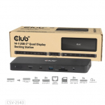 Club 3D 14-1 USB-C keturių monitorių dokavimo stotelė