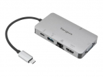 Targus USB-C DP Alt Mode vieno vaizdo 4K HDMI/VVG dokavimo stotis su 100W PD perėjimu DOCK419EUZ VG (D-Sub) prievadai kiekis 1 HDMI prievadai kiekis 1
