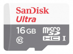 SanDisk Ultra microSDHC kortelė 16GB 80MB/s
