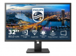PHILIPS 325B1L/00 31.5inch 2560x1440 IPS Plok&scaron;čias H/A 180 75Hz USB HUB GARSINĖS SISTEMOS POWER/LIGHT SENSOR DPx1 HDMIx2