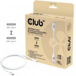 Club3D CAC-1570 USB4 USB-C to USB-C 1.2m 240W 8K240Hz White