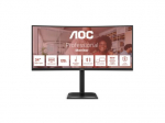 AOC CU34E4CV 34" UltraWide 3440 x 1440 120Hz HDMI DisplayPort USB-C Monitorius