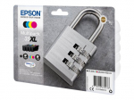 Epson 35XL daugiapakuotė juoda geltona žydra magenta ra&scaron;alas C13T35964010