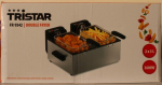 SALE OUT. Tristar FR-9342 Double deep fryer, Total capacity 6 L, 3600 W, Stainless Steel/Black Tristar Double deep fryer FR-9342 Power 3600 W Capac