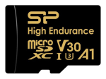 Silicon Power Flash atminties kortelė Golden Series 128 Flash atminties klasė A1, V30, UHS-I U3 microSDXC