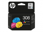 HP 308 120-page Juoda Cyan Magenta Ra&scaron;alas