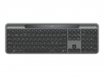 Logitech Signature Slim Solar+ K980 Belaidė klaviatūra Grafito spalvos