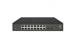 LevelOne GES-2118 16-portų Gigabit Ethernet &scaron;vietuoklis
