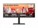 LG UltraWide 34BA75QE-B 34 IPS UltraWide 3440 x 1440 HDMI DisplayPort USB-C 60Hz Monitorius