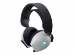 Alienware Tri-Mode belaidis žaidimų ausinės AW725H, laidinės ausinės, baltos