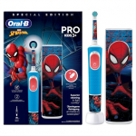 Oral-B Vitality Pro Kids 3+ elektrinis dantų &scaron;epečio Spider-Man dėžutė