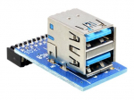 Delock USB 3.0 PIN galvutės vidaus į i&scaron;orinį adapterį