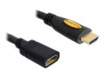 Delock High Speed HDMI su Ethernet HDMI prailginimo kabelis 1 m