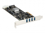 StarTech.com PCI Express x4 5Gbps USB adapteris