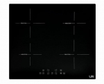 Indukcinė viryklė LI-A23511 4 zonos 7400 W Juoda