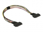 DeLOCK Serial Attached SCSI (SAS) vidinis kabelis Juodas 50cm