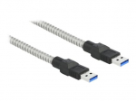 Delock USB kabelis 50cm - Sidabrinis