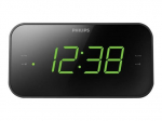 Philips TAR3306 laikrodžio radijas juodas