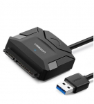 Ugreen 20611 USB 3.0 į SATA III Kabelio Adapteris Juodas