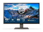 PHILIPS 439P1/00 42.5inch 3840x2160 VA Plok&scaron;čias H/A AdativeSync USB-C Dokas 90w