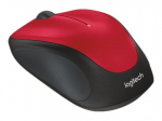 Logitech M235 optinis belaidis pelės pelė Rauda