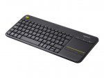 Logitech Wireless Touch Keyboard K400 Plus belaidė US tarptautinė klaviatūra
