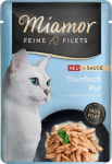 MIAMOR Fine Filets Tuna in sauce - &scaron;viežias maistas katėms - 100g