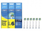 Oral-B Pro Precision Clean &scaron;epetėlių galvutės Baltos, 6 vnt.