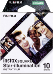 Fujifilm Instax Square star Ap&scaron;vietimo momentinė plėvelė (10pl) 86 x 72 mm Spausdinimo dydis: 86mm x 72mm, Vaizdo dydis: 62mm x 62mm Kiekis 10
