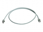 Teleg&auml;rtner DataVoice Office CAT 6a SFTP, PiMF 50cm Patchkabel Gr&aring; RAL 7035