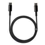 Baseus Tungsten Gold USB-C į USB-C kabelis 100W 1m / juodas