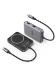 UGREEN CM896 Dokavimo stotelis 7in1 USB-C į USB-A, HDMI, microSD/SD Magsafe Suderinamas laikiklis