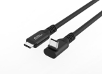 USB-C 3.2 Gen 2x2 Premium kampas kabelis, 100W, 20Gbps