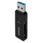 SAVO kortelių skaitytuvas SD, USB 3.0, AK-64