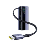 Baseus EnerGeek GR11 20000mAh 145W su sukiama kabeliu - pilkas