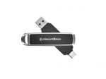 SanDisk DJ 512GB USB-A / USB-C Atminties diskas juoda sidabrinė