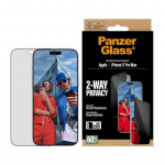 PanzerGlass 2-Way Privacy ekrano apsauga iPhone 17 Pro Max