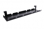 Nordic Office kabelių dėklas 100x13x7 cm Metalas Juodas