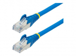 StarTech.com 2m CAT6a kabelis - Blue - Low Smoke Zero Halogen (LSZH) - 10GbE 500MHz 100W ++ Snagless RJ-45 w/Strain Reliefs S/FTP tinklo patch cord