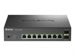 D-Link DMS 1250-10SPL 8 prievadų 2.5 Gigabit Ethernet PoE++ jungiklis