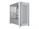 CORSAIR FRAME 4000D Extended ATX bok&scaron;tas baltas
