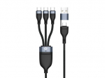 Conceptronic ETTA06B15C USB A/USB C 3 x USB C 1.5m kabelis
