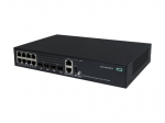 HPE tinklo Comware 2150 8-uotvaros Gigabit Ethernet PoE+ 1G 2x SFP 1G/10G koaksinis keitiklis, PoE+, 125W