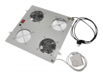 Digitus DN-19 FAN-2 stovo montavimo ventiliatorių dėklas, 1 vnt., juoda