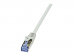 LogiLink PrimeLine CAT 6a SFTP, PiMF 30m pilkas jungiamasis laidas