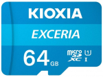 Kioxia Exceria atminties kortelė 64 MicroSDXC Class 10 UHS-I