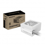 GIGABYTE P550SS ICE maitinimo &scaron;altinis - PCIe 5.0, 80 PLUS sidabro, 120mm ventiliatorius, ATX 3.0 suderinamas, Prisijungimas